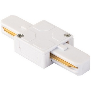 Изображение товара Соединитель «I» для однофазного шинопровода 220V для монтажа на поверхность Imex TR-I WH