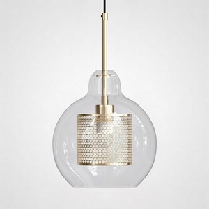 Изображение товара Подвесной светильник Catch F Pear Brass D25 ImperiumLoft Catch-F01 (101418-26)
