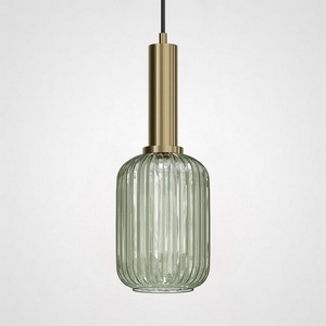 Изображение товара Подвесной светильник Ferm Living Chinese Lantern A Brass / Green ImperiumLoft Iris01 (101692-26)