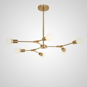 Изображение товара Люстра на штанге Late D86 Gold ImperiumLoft Late01 (101722-26)