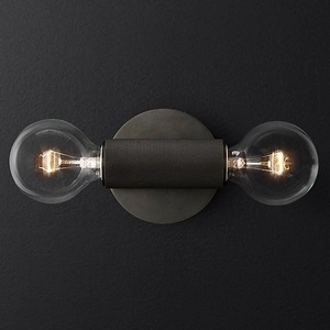 Изображение товара Бра Rh Utilitaire Inline Sconce Black ImperiumLoft 44,558 (123278-22)