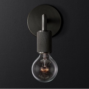 Изображение товара Бра Rh Utilitaire Single Sconce Black ImperiumLoft 44,552 (123284-22)