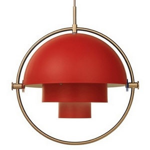 Изображение товара Подвесной светильник (люстра) Louis Weisdorff Gubi Multi-Lite Pendant Red ImperiumLoft 40,2316 (123431-22)