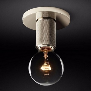 Изображение товара Настенно-потолочный светильник Rh Utilitaire Socket Flushmount Silver ImperiumLoft 48,071