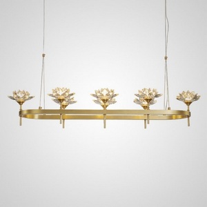 Изображение товара Подвесная люстра Lotos Long 8 ImperiumLoft Lotos-Long01 (140839-26)