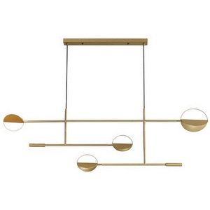 Изображение товара Подвесной светильник (люстра) Bolia Leaves Pendant Brass ImperiumLoft 40,2528 (144123-22)