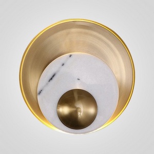 Изображение товара Бра светодиодное Ginger &Amp; Jagger Pearl Wall Lamp Round Gold ImperiumLoft 44,614 (144378-22)