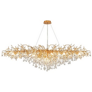 Изображение товара Подвесная люстра Droplet Chandelier Oval L160 ImperiumLoft 40,2696 (148055-22)