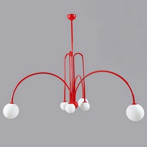 Изображение товара Потолочная люстра на штанге ImperiumLoft Fontana Amorosa Gran Finale Red 40,2727 (148177-22)