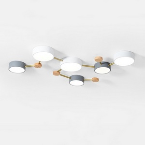 Изображение товара Люстра потолочная накладная с led-лампами Solen L6 ImperiumLoft Solen01 (151504-26)