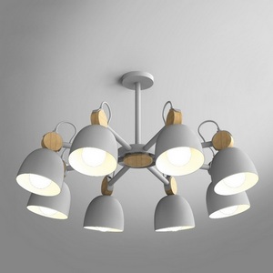 Изображение товара Потолочная люстра на штанге Rolla 8 Gray ImperiumLoft Rolla01 (178073-26)