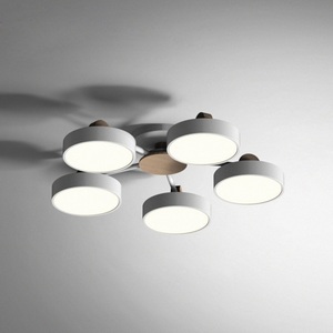 Изображение товара Люстра потолочная светодиодная с 5 лампочками Move 5 Gray ImperiumLoft Move_01 (178249-26)