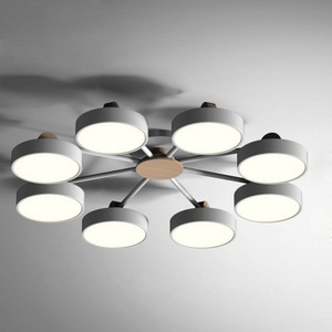 Изображение товара Потолочная LED люстра Move 8 Gray ImperiumLoft Move_01 (178257-26)