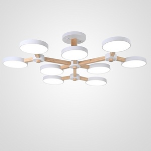 Изображение товара Потолочная люстра на штанге LED TURNA Белый ImperiumLoft Turna-X01 (178304-26, Умный дом, WiFi, голосовое управление)