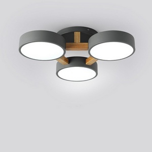 Изображение товара Потолочная LED люстра с ПДУ Joist 3 Gray Imperiumloft Joist01 (178321-26)