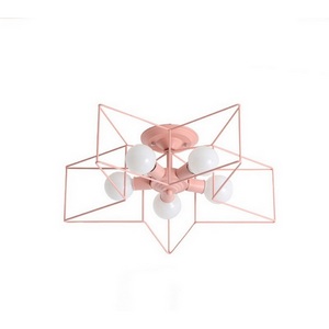 Изображение товара Потолочная люстра детская на штанге Asteri Pink Imperiumloft Asteri01 (178360-26)