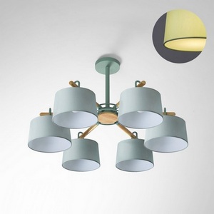 Изображение товара Потолочная люстра на штанге Even 6 Olive ImperiumLoft Even01 (178368-26)