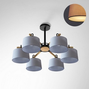 Изображение товара Потолочная люстра на штанге Even 6 Gray ImperiumLoft Even01 (178369-26)