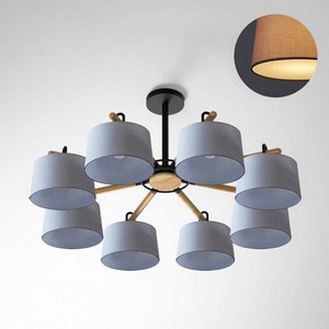 Изображение товара Потолочная люстра на штанге Even 8 Gray ImperiumLoft Even01 (178371-26)