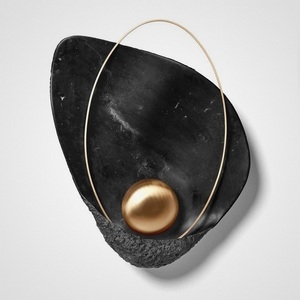 Изображение товара Настенный светильник LED (бра) Clam черный Мрамор ImperiumLoft Clam01 (179695-22)