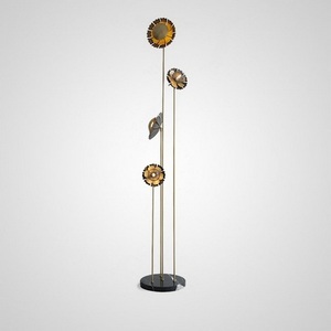 Изображение товара Торшер Camellia Fl Латунь ImperiumLoft Camellia-Fl01 (179840-26) с цветами