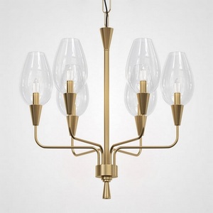 Изображение товара Подвесная дизайнерская люстра Viola 6 Прозрачный ImperiumLoft Viola01 (179882-26)