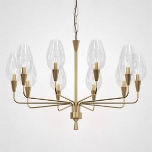 Изображение товара Подвесная дизайнерская люстра Viola 10 Прозрачный ImperiumLoft Viola01 (179885-26)