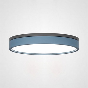 Изображение товара Потолочный светильник накладной диаметром 40 см круглый Kier D40 Blue ImperiumLoft Kier01 (181034-26)