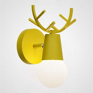Изображение товара Бра для детской с рожками Deer A Yellow ImperiumLoft Deer01 (181042-26)