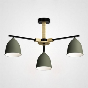 Изображение товара Потолочная люстра на штанге NOA 3 Olive ImperiumLoft Noa01 (183462-26)