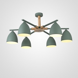Изображение товара Потолочная люстра на штанге NOA 6 Mint ImperiumLoft Noa01 (183467-26)
