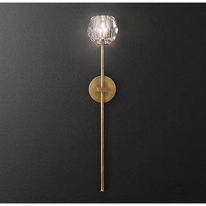 Изображение товара Бра Rh Boule De Cristal Long Sconce Brass ImperiumLoft 44,305 (185376-22) в форме шара