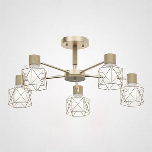 Изображение товара Потолочная люстра Corf B3 Champagne 5 Lamps ImperiumLoft Corf-B01 (189487-26)