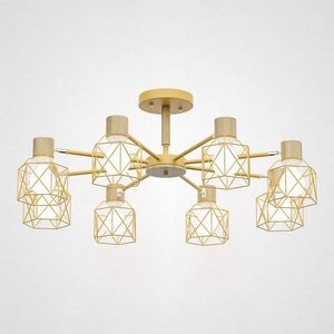 Изображение товара Потолочная люстра Corf B3 Yellow 8 Lamps ImperiumLoft Corf-B01 (189497-26)