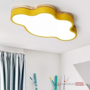 Изображение товара Потолочный светильник LED для детской Cloud Eco D63 Yellow By ImperiumLoft Cloud-Eco01 (Умный дом, Алиса) 189510-26