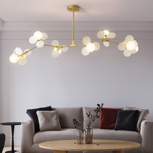 Изображение товара Люстра на штанге Matisse M L120 White ImperiumLoft Matisse-M01 (191894-26) в форме шара