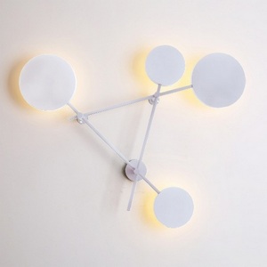 Изображение товара Настенный светильник LED светодиодный с пультом Iride Bernhardt Dots 140 Cm White By ImperiumLoft Dots-201 (Умный дом, Алиса, WiFi) 193143-26