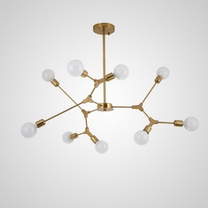 Изображение товара Люстра на штанге Late D103 Gold ImperiumLoft Late01 (193584-26)