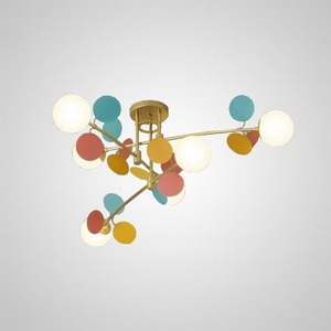 Изображение товара Потолочная люстра Matisse B D80 Gold Multicolor ImperiumLoft Matisse-B (194949-23) в форме шара