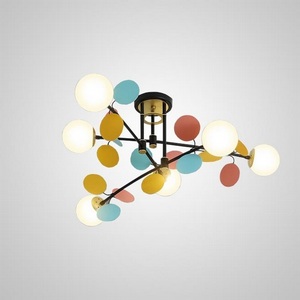 Изображение товара Потолочная люстра Matisse B D80 Black Multicolor ImperiumLoft Matisse-B (194950-23) в форме шара
