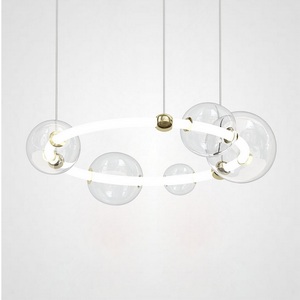 Изображение товара Подвесная люстра светодиодная Sessa Ring D73 ImperiumLoft Sessa-Ring01 (195004-23)