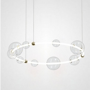 Изображение товара Подвесная люстра светодиодная Sessa Ring D107 ImperiumLoft Sessa-Ring01 (195006-23)