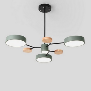 Изображение товара Люстра LED на штанге Meade 4 Lamps Green ImperiumLoft Meade-01 (207855-26)