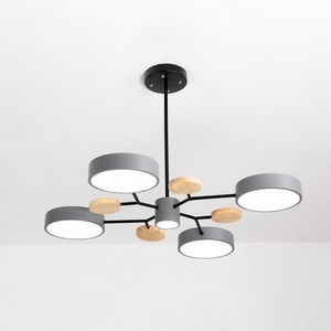 Изображение товара Люстра LED на штанге Meade 5 Lamps Grey ImperiumLoft Meade-01 (207857-26)