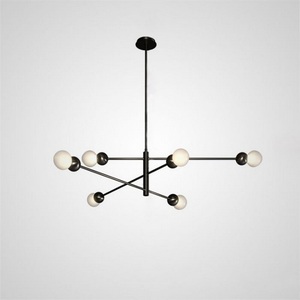 Изображение товара Люстра на штанге Salme L6 A Black ImperiumLoft Salme01 (212778-26) шарики