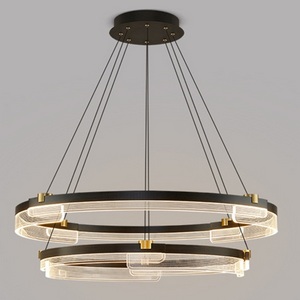 Изображение товара Подвесная люстра LED MARGA D80+100 ImperiumLoft Marga01 (219716-23)