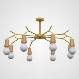 Изображение товара Потолочная люстра на штанге Les Color D95 Yellow Imperiumloft ?Lesc_01 (220504-23)