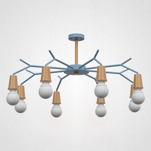 Изображение товара Потолочная люстра на штанге Les Color D95 Blue Imperiumloft ?Lesc_01 (220510-23)