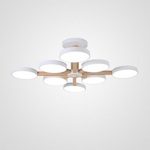 Изображение товара Потолочная люстра LED на штанге Turna L8 White By ImperiumLoft Turna-B01 (Умный дом, Алиса) 228849-26