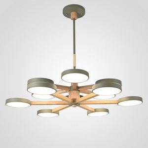 Изображение товара Потолочная люстра LED на штанге Turna Dbl L12 Hacks By ImperiumLoft Turna-Dbl01 (Умный дом, Алиса) 229095-26